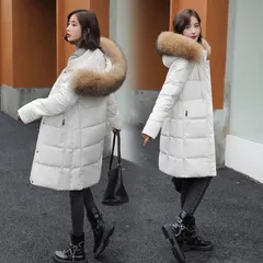 【送料無料】中綿コート 冬アウター ダウンジャケット 韓国風 ダウンコート レディース ロングコート フード付き シンプル 人気 防寒着 綿