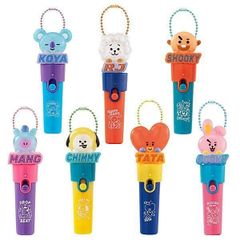 BT21 Light stick charm × 전 7종 세트 스틱 매력 라이트 빛 컴플리트 식완 LINE FRIENDS 1. KOYA 2. RJ 3. SHOOKY 4. MANG 5. CHIMMY 6. TATA 7. COOKY