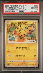 2026年最新】救助隊dxのピカチュウ psa10の人気アイテム - メルカリ