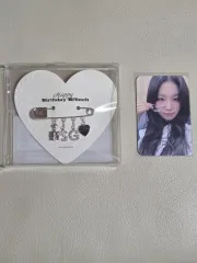 (未開封) 2023 Red Velvet(レッドベルベット・レドベル) スルギ(SEULGI) 誕生日 グッズ(ブローチ)