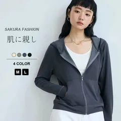 パーカー スポーティー アウター レディース ライトアウター トップス トレーナー プルオーバー フード フーディー ゆったり 羽織 体型カバ