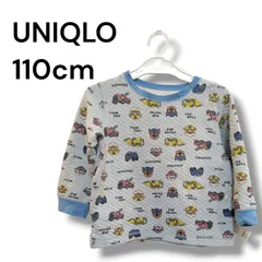 a1690 ​【UNIQLO】パウパトロール キルトパジャマ 上のみ 110cm ブルー