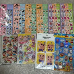 クレヨンしんちゃん 多様な ステッカー まとめ