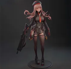 1/8 ガレージキット　フィギュア　未塗装　NIKKE 勝利の女神　ラピ：レッドフード　21cm