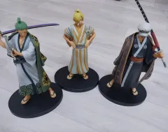 (開封) ONE PIECE ワノ国 ゾロ、サンジ、ロー フィギュア