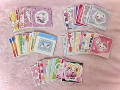 韓国雑貨 文房具 スティッカー シール 50セット まとめ 無重複 自作創作キャラクター