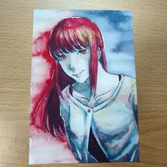 マキマ チェンソーマン ファンアート ポストカード