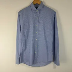 Polo by Ralph Lauren ポロバイラルフローレン 長袖 シャツ ギンガムチェック ブルー Sサイズ メンズ 古着 ストリート アメカジ