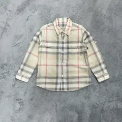 4y 110 バーバリー キッズ チェック シャツ