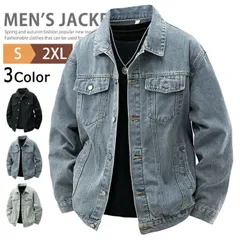 デニムジャケット メンズ アウター おしゃれ 春 春服 デニム Gジャン ジージャン メンズジャケット ジャケット カジュアル ジャンパー ブル