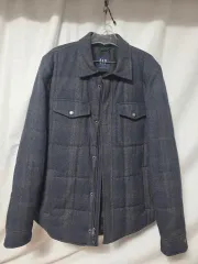 ギャップ メンズ キルティング シャツ ジャケット L サイズ