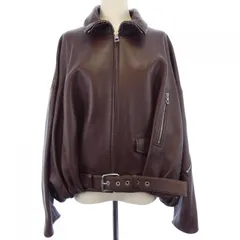 【未使用級】 LOEWE レザージャケット アナグラム 羊革 ブラウン 48 2026年最新】Yahoo!オークション -「レザージャケット メンズ」(ロエベ
