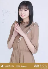 【中古】生写真(乃木坂46) 遠藤さくら/上半身・レトロデザイン/「乃木坂46 2022.January」WebShop 限定ランダム生写真