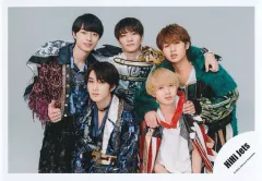 【中古】生写真(ジャニーズ) HiHi Jets/集合(5人)/横型・上半身/HiHi Jets ISLAND TV プロフィール写真撮影オフショット 第1弾/公式生写真