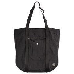 Stone Island Men's Nylon Metal Tote Bag in Black