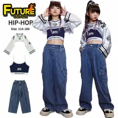 シルバー アウター デニムパンツ キッズ ダンス 衣装 セットアップ k-pop 衣装 へそ出し トップス タンクトップ パンツ ヒップホップ かわ