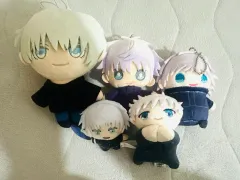 呪術廻戦 五条 ラウンドワン ボールチェーン まめめいと ちょぴぬいぷち はぐキャラ グッズ ぬいぐるみ