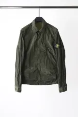 STONE ISLAND ナイロンメタル オーバーサイズシャツ カーキ L 出品