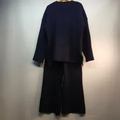 ニット 上下セット ネイビー 95 100サイズ 冬 512163
