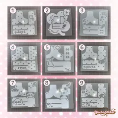 NCTWISH ペンライトステッカー草鈍器　サクヤ　KPOP アイドル　推し活　ペンライトデコ　推し活DIY