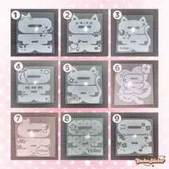 NCTWISH ペンライトステッカー草鈍器　ユウシ　KPOP アイドル　推し活　ペンライトデコ　推し活DIY