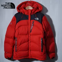 ノースフェイス THE NORTH FACE ダウンジャケット XL サミットシリーズ SUMMIT SERIES レッド ブラック 800フィル HYVENT ハイベント ロゴ刺繍 オーバーサイズ ストリート 古着 Y081