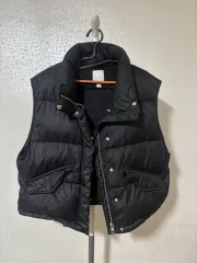 H&M ダウンベスト クロップドダウンベスト レディースダウンベスト ダウンベスト ダウンベスト 黒ダウンベスト