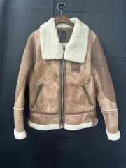 KAI AAKMANN(カイアークマン) ムートン ジャケット ブラウン シープスキン