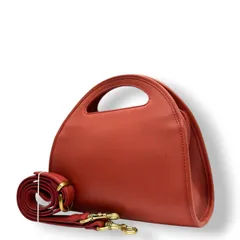 希少 オールドコーチ OLD COACH 101-41 ハンドバッグ ショルダーバッグ 2WAY 斜め掛け可 レザー グラブタンレザー 本革 レッド 赤 ビンテージ レトロ クラシック 韓国製 レディース 鞄 カバン ミニバッグ s72