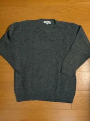 Antartex セーター ニット クルーネック メンズ M L ピュア ニューウール グレー ニット ヴィンテージ　ビンテージ　古着　タウンクラフト　Sears  JCPenney Brent