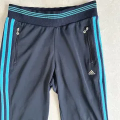 【adidas】3本ラインスウェットパンツ ネイビー S 古着メンズ レディース