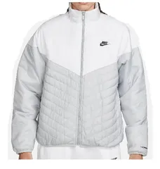 [ナイキ] Therma-FIT WINDRUNNER ウィンドランナー ミッドウェイト パファー 中綿入りランニングジャケット 2XLサイズ(176-185) cm 国内正規品 FB8196 ライトスモークグレー/ホワイト 