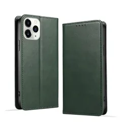 iphone 11pro用ケース手帳型 PUレザー 軽量 放熱性 KWATUNG 薄型 マグネット式 アイフォン 11プロ用ケース手帳型 カード収納 スタンド機能 スマホケースiphone 11pro用 衝撃吸収 落ち着いた色 iphone11プロ用カバー【グ