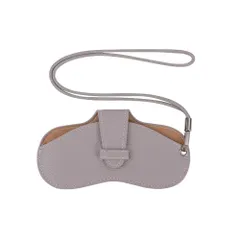 メガネケース ネックストラップ付き 眼鏡ケース ONE] 薄型 スリム ソフト BEFORE おしゃれ レディース メンズ PUレザー ALL 軽量 コンパクト めがね 収納 [CARRY 持ち運び 携帯用 ストラップホール