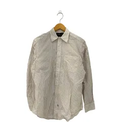 ラルフローレン RALPH LAUREN 80-90s ストライプ コットン ロングスリーブシャツ メンズ  15