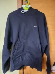 NIKE 黒色 フード付きTシャツ 起毛 XL