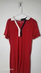 トミーヒルフィガー レッド KARA 半袖 ONE PIECE