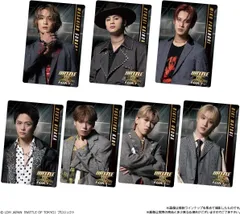 JIGGY BOYS ≠ BALLISTIK BOYZ (ジギー ボーイズ ≠ バリスティック ボーイズ) 袋未開封 全7種セット No.25 ～ No.31 BATTLE OF TOKYO～Jr.EXILE vs NEO EXILE～ ツインウエハース