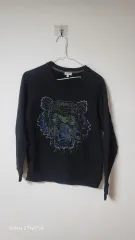 KENZO ケンゾー ブラック タイガー スウェット Tシャツ