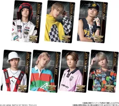 KID PHENOMENON (キッド フェノメノン) 全7種セット No.45 ～ No.51 袋未開封 メタリックプラカード BATTLE OF TOKYO～Jr.EXILE vs NEO EXILE～ ツインウエハース