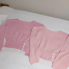 クールトーン レディース Vネック ニット