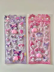 ラスト1点　マイメロ　クロミ　おしりシール　ぷくぷくシール