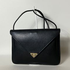 2512-96｜美品｜イヴサンローラン ショルダーバッグ レザー ブラック 
