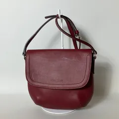 2512-226｜ニナリッチ ショルダーバッグ レザー ボルドー