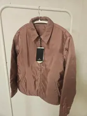 新品)*グースダウン*シャツ ピンク軽量ダウンシャツ品質販売ダックボブThe HANDSOME KUHO MINE TIME ボブ