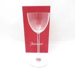 美品 Baccarat バカラ ワイングラス 1客 クリスタル ロングステム H19 レア 希少 バーウェア SU11774V2 