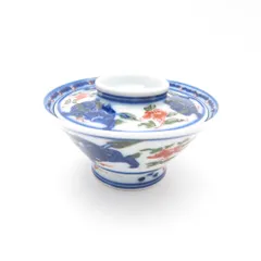 美品 Gen-emon 源右衛門窯 唐獅子牡丹絵 蓋付き 珍味入れ 1点 蓋物 SY12065S2 