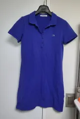 ラコステ レディース ONE PIECE ブルー 38 レディース 100サイズ程度 状態 傷なし