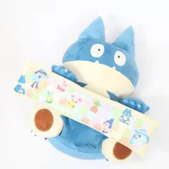 美品 Pokemon ポケットモンスター ゴンべ PCクッション 幅約47cm×縦約50cm×奥行約38cm ポリエステル 他 ポケモン ぬいぐるみ HY1218 