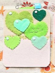 お名前 キーホルダー ひらがなローマ字 フェルト お守り ハンドメイド